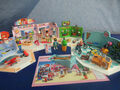 Paket Shopping 9078 9402 Einkaufspassage Figuren City Life  Shop  Playmobil 4105