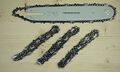 Schwert  Sägeketten für Dolmar PS420  PS 420C  Halbmeißel 35cm 3/8P 52TG 1,3mm