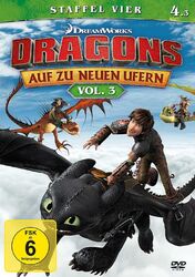 Dragons - Auf zu neuen Ufern - Staffel 4 / Vol. 3 # DVD-NEU