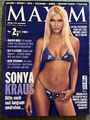 Maxim  Magazin Februar 2002 Sonja Kraus / Stefan Effenberg / Kelly Brook..