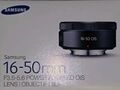 SAMSUNG NX 16-50MM F3.5-5.6 POWER ZOOM OBJEKTIV LENS PZ NX500 NX1 EX-ZP1650ZABEP