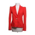 Zara Basic, Blazer, Größe: S, Rot, Polyester/Baumwolle/Elasthan, Einfarbig #ZxC