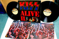 KISS: KISS ALIVE II   GERMAN 1st PRESS 1977 2 LP BELLAPHON NB 7027 NMINT - TOP