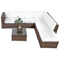 XXXL Loungeset Loungemöbel Set Gartenmöbel Polyrattan Loungemöbelset günstig