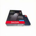 SANDISK Extreme Portable Festplatte, 2 TB SSD, extern, Grau/Orange