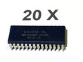 LH5164D, wie HM6264, UM6264, TC5565, Static RAM,(8Kx8) Sharp,5V, DIP28, 20 Stück