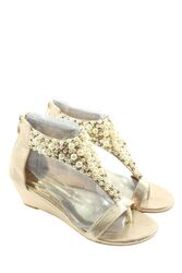 MOBI Dianette-Sandalen Damen Gr. DE 39 goldfarben Elegant