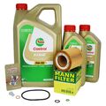 Mann Ölfilter + 7L Castrol 5W30 LL für BMW 1er-6er E81 E90 F30 E60 X1 X3 X5 Z4