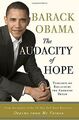 The Audacity of Hope: Thoughts on Reclaiming the Ame by Obama, Barack 0307237699