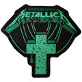 METALLICA - Master Of Puppets Green Cross Aufnäher Patch OFFICIAL MERCHANDISE