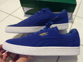 Puma Suede Classic Debossed Q3 Sneaker, Gr. 42, blau, neu&ungetragen! selten !