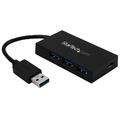 StarTech.com 4 Port USB 3.0 Hub - USB Type-A Hub with 1x USB-C & 3x USB-A Ports 