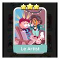 Monopoly Go Karte „ Le Artist “ 3 Sterne