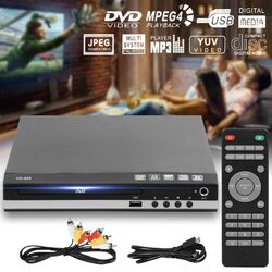 CD DVD UHD Spieler mit HDMI USB AV Anschluss Mit Fernbedienung für TV Player