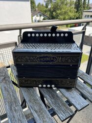 Hohner Akkordeon Knopf Akkordeon Wiener Modell