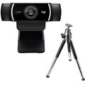 Logitech C922 PRO Webcam mit Stativ Full-HD 1080p - Autofokus USB PC Mac