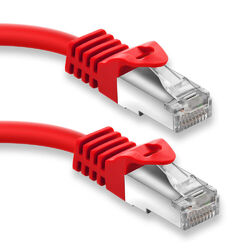 CAT 7 Patchkabel Netzwerkkabel RJ45 LAN DSL Ethernet Netzwerk Kabel 0,25m - 50m✅Top Verkäufer seit 2006 ✅DE Händler ✅MwSt Rechnung