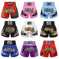 Herren Thaiboxhose Muay Thai Kurze Boxen Hose Kickboxen Shorts Kampf Kickboxen