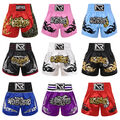 Herren Thaiboxhose Muay Thai Kurze Hose Kickboxen Shorts Boxen Trunk Sportshorts