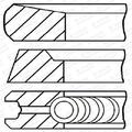 GOETZE ENGINE Kolbenringsatz Kolbenringzange für Nissan Cabstar E TL_ VL_