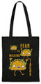 Fear The Walking Tacos Stofftasche Einkaufstasche Fun Dead Taco Zombie Zombies