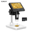 Elikliv 4.3'' 1000X Zoom Digital Mikroskop Coin Mikroskope Magnifier For Windows
