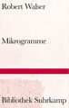 Robert Walser | Mikrogramme | Buch | Deutsch (2011) | Bibliothek Suhrkamp