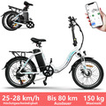 E-Bike Klapprad 20 Zoll 36V Elektrofahrrad für Senioren und Damen Shimano 7 Gang