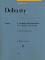 Am Klavier - Debussy Claude Debussy Taschenbuch G. Henle Urtext-Ausgabe Buch
