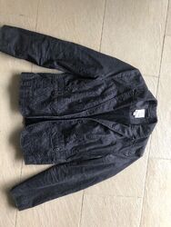 Hochwertiger Cord-Blazer Jacke s.Oliver Gr. 40 Dunkelgrau Anthrazit