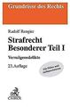 Strafrecht Besonderer Teil I: Vermögensdelikte (Gru... | Buch | Zustand sehr gut