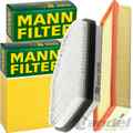 MANN FILTER INSPEKTIONSPAKET passend für MERCEDES W/S 210 E 200 220 270 CDI