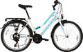 24 zoll Kinderfahrrad Mädchenfahrrad 24"Damen Cityfahrrad city bike Weiss türkis