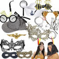 KARNEVAL + FASCHING - Verkleidung Masken Accessoires Mottoparty Motto Party Set