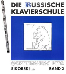 Russische Klavierschule Band 2 - die bewährte Klaviermethode - deutsche Ausgabe