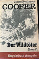 Abenteuerroman Der Wildtöter 2 Bände James Fenimore Cooper 1985