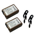 2x Li-Ion Akku 7,2V / 1300mAh + Typ-C Ladekabel für Hasselblad Lunar