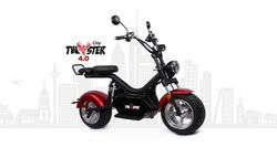 Elektroscooter 2000W 67V  City Twister 4 .0 45Ah Akku 2 Personen Zulasung