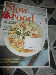 Zeitschrift  SLOW  FOOD   01/2023