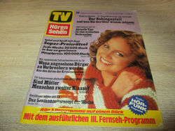 TV Hören und Sehen 20/77 mit Fernsehprogramm 14.5.1977 - 20.5.1977 komplett