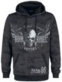 Rock Rebel by EMP Herren dunkelgrauer Hoodie mit Print