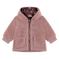 Babyface Baby Winterjacke für Mädchen – Weiche Teddy-Fleece Jacke in Rosa