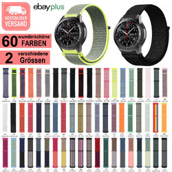 ⭐️ NYLON Sport Armband Loop Band HUAWEI GT / GT 2 / GT 2e Watch 42 46mm 20-22mm ⭐️Blitzversand⭐️60 FARBEN⭐️20/22mm⭐️PREMIUM Nylon⭐️