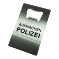 Aufmachen Polizei Flaschenöffner