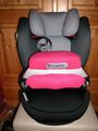 Sommerbezug Schonbezug Frottee Fangkörper Cybex Pallas M + M-Fix S-Fix pink