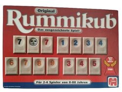 Original Rummikub - Spiel des Jahres von Jumbo aus 1994 (03466) - Vollständig