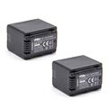 2x Akku für Panasonic SDR-H100 SDR-H85 SDR-H95 SDR-S45 SDR-S50 SDR-H101 3200mAh