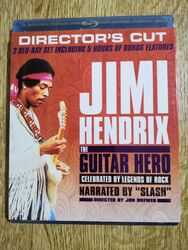 JIMI HENDRIX - DER GITARRENHELD (2 x Disc BLU RAY) KLASSISCHER ROCK NEU & VERSIEGELT