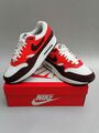 Nike Air Max 1 White Burgundy Crush NEU EU 43 / US 9,5