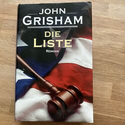 John Grisham - gebundenes Buch - „Die Liste“